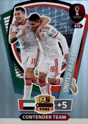 Adrenalyn XL WM 2022 Qatar Trading Card Nr 473 - Contender Team - Contender Team