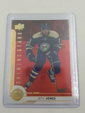 Ice Hockey NHL Trading Card Upper Deck Seth Jones Shinning Stars SSD-7 Red 