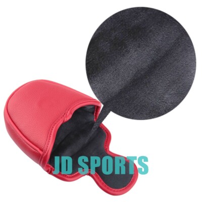 Soft Leather Golf Club Mallet Putter Head Cover with Magnetic