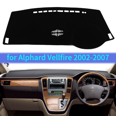 for Toyota Alphard Vellfire AH10 2002-2007 Car Dashboard Dash Mat Dashmat RHD