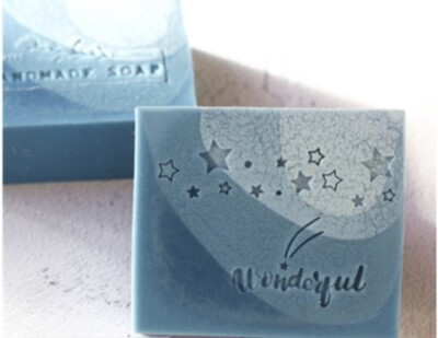 Sterne Acryl Seife Stempel Handarbeit Seife Bar Zubehör Basteln DIY