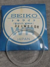 Original Seiko Crystal 320W28GN Seiko 6139-8002, 6139-8000/8001/ 8002/8070 NOS