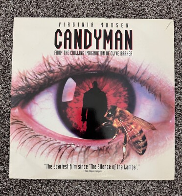 Rare Candyman CLV Laserdisc 1992 Clive Barker Tony Todd Cult Horror Classic
