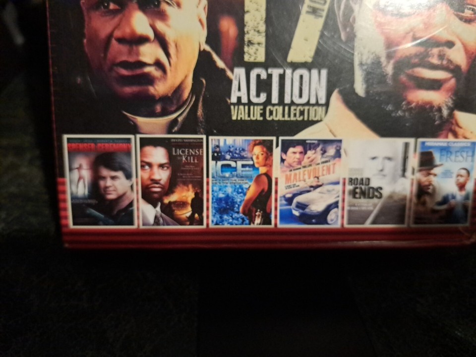 Dvd Values 17 Movie Action Value Collection NEW SEALED DVD Chuck Norris Charles ...