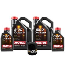 12L Motul 8100 X-CLEAN + 5W30 Wix XP Filter Motor Oil Change Kit API SN/CF