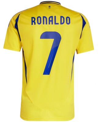 Al Nassr 2024/25 Home Jersey, RONALDO 7, Players Version, Size 2XL  (SlimFit)