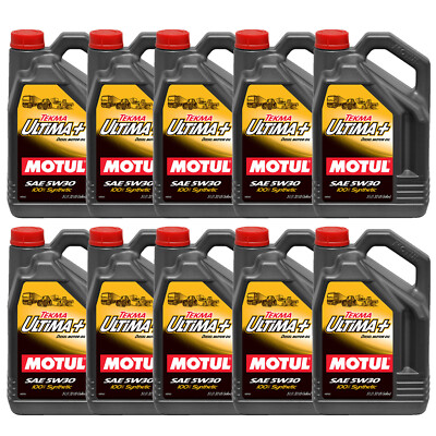 Motul 107299 TEKMA ULTIMA+ 50L Fully Synthetic Engine Oil  5W-30 (10 x 5L)