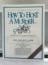Vtg How To Host Murder Mystery Game Chicago Caper Intuitive Marketing #20 New