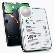 Seagate Exos 28TB 7.2K RPM SATA 6Gb/s 3.5" Enterprise HDD - ST28000NM000C