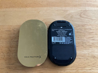 MAX FACTOR FACEFINITY COMPACT FOUNDATION + PERMAWEAR LSF 20 *009 CARAMEL*