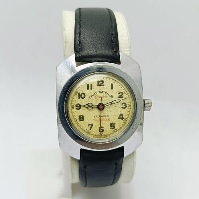 Camy Geneva Sinusflex Military Dial 1940/41 Manual Winding Vintage