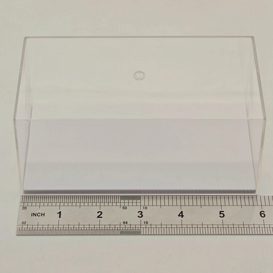 Acrylic Boxes Display CaseTransparent DustProof for 1/72,1:43 Toy Car Model 6'' - Image 3 of 4