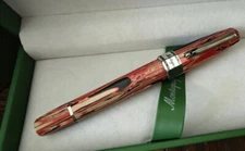 MONTEGRAPPA OTTO OCTAGON EBONITE BESPOKE FOUNTAIN PEN #4