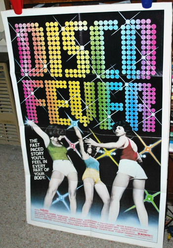 DISCO FEVER ORIGINAL MOVIE THeater POSTER '78 CULT CLASSIC