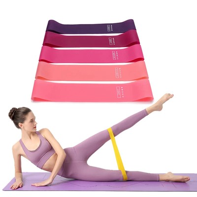 Tragbare Fitness Workout Ausrüstung Gummi Widerstand Bands Gym Elastische Sport