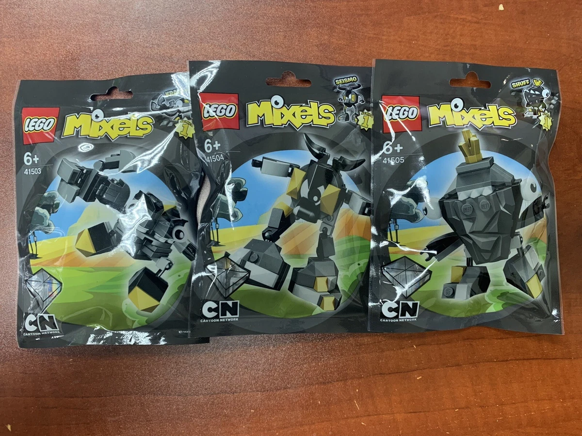 LEGO Mixels Series 1 Cragsters 41503 Krader | 41504 Seismo | 41505