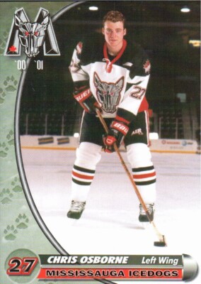 Chris Osborne 2000-01 Mississauga IceDogs