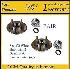 2002-2003 MAZDA PROTEGE5 Front Wheel Hub & Bearing & Seal Kit (PAIR)