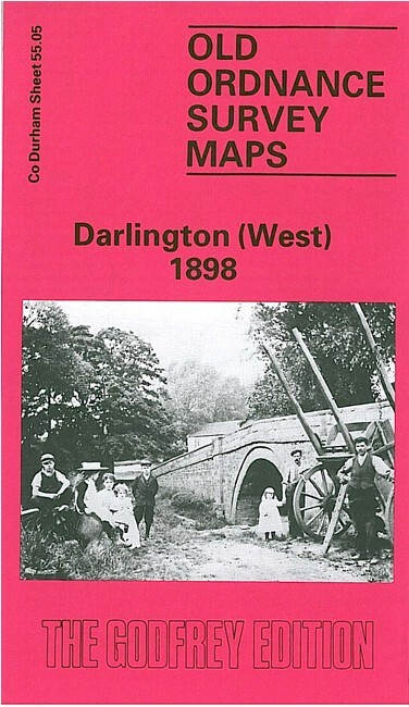 Darlington (West) 1898  County Durham Sheet 55.05 by Alan Suddes