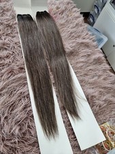 26 26 ASH BLONDE 2 /27 BALAYAGE PIANO BRAZILIAN HUMAN HAIR 2BUNDLES 200g 12A