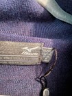 NWT Mizuno Pro Collection XL Golf Merino Wool 1/4 Zip Sweater Navy — photo 3