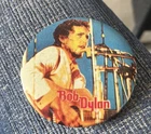 Bob Dylan - Vintage Original Metal Button Pin Badge