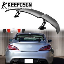 55 Rear Trunk Spoiler Wing Gt Style Racing Black Kdm For Hyundai Genesis Coupe 55 Rear Trunk Spoiler Wing Gt Style Racing Black Kdm For Hyundai Genesis Coupe