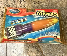 2004 Original Toypedo 10” by SwimWays Swimming Pool Torpedo Toy