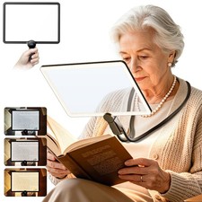 AIXPI Magnifying Glass Light Reading, Rechargeable 5X Full Page 9.25" x 6.5"