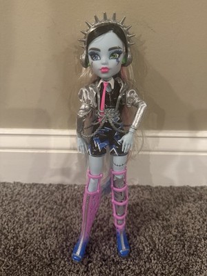 Monster High Amped Up Frankie Stein Rockstar Doll with