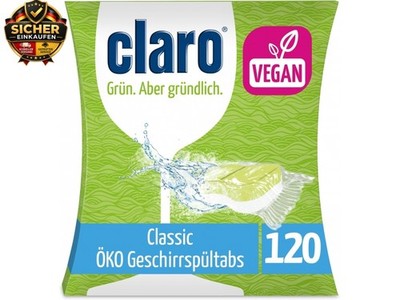 Classic Öko Geschirrspül-Tabs - 120 Spülmaschinen-Tabs - phosphatfrei, um