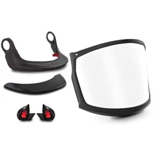 Kask WKI00010.500 Zenith Scratch Resistant Clear Full Face Helmet Visor Kit