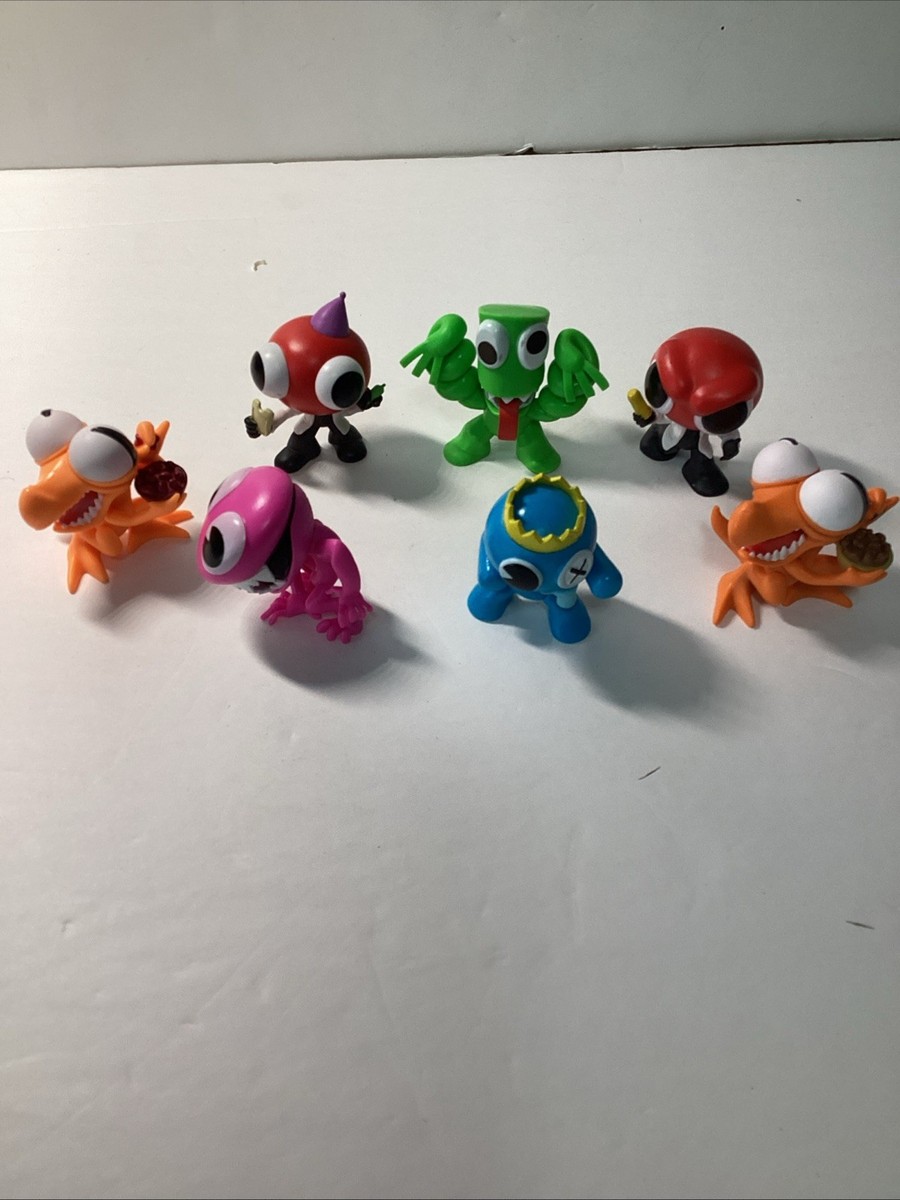 Rainbow様 リクエスト プラナロム 7点 まとめ商品 Roblox, 7. Rainbow Friends, Mini Figures | eBay