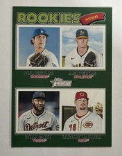 2026 Topps Heritage Baseball SP-GREEN #375 Quad Rookie Pitchers Pre Owned