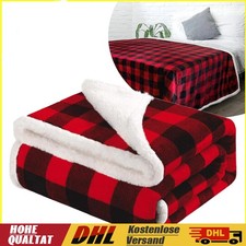 Hochwertige Wohndecken Kuscheldecken, extra Dicke warm Sofadecke/Couchdecke