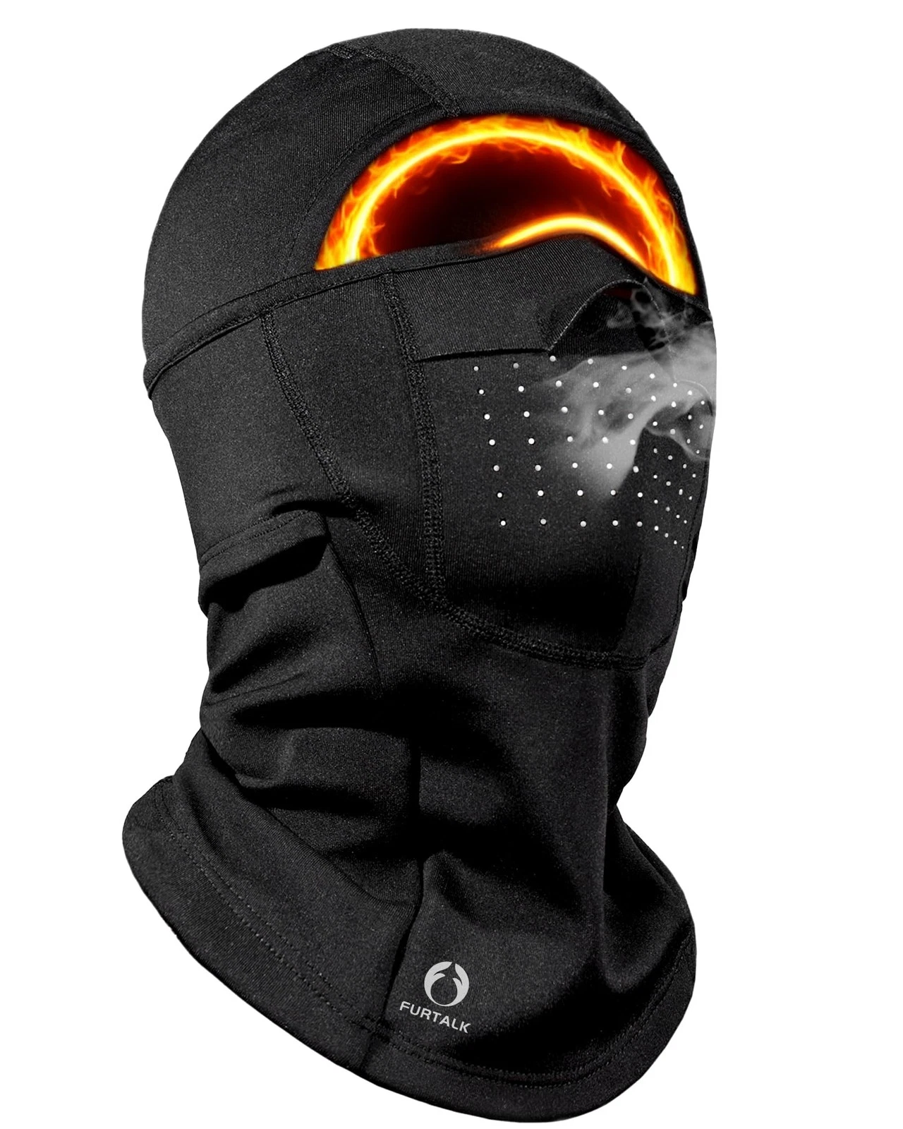 Cold Weather Balaclava Windproof Fleece Lined Ski Face Mask Motorcycle Neck W...