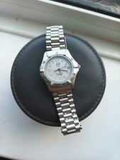 Tag Heuer Professional 2000 Watch Midsize Quartz 962.213R Stainless Steel 35mm 