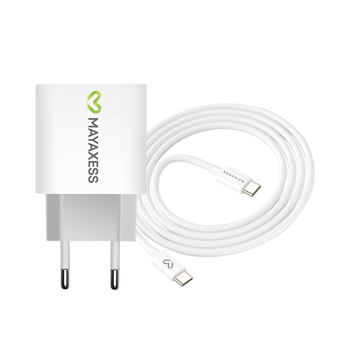 Chargeur 20W iPhone 15 Pro Max port USB-C bloc mural haute vitesse anti-surchauffe
