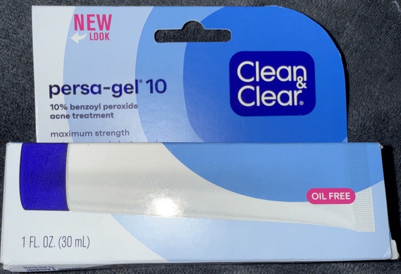 Clean & Clear Persa-Gel 10 Acne Medication with Benzoyl Peroxide 1oz