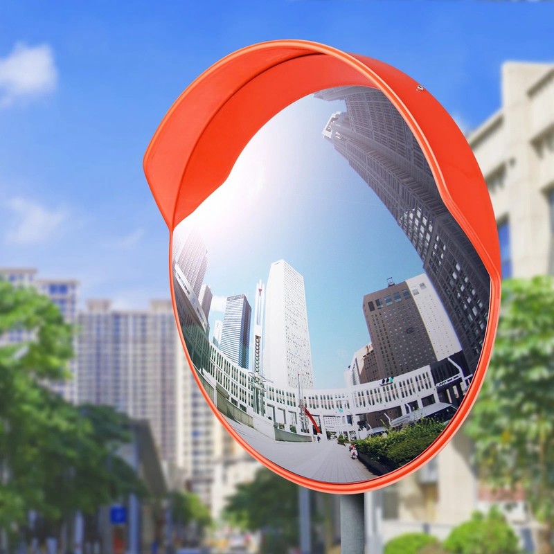 Traffic Mirror Blind Spot Wide Angle Convex Safety Parking Outdoor 22"