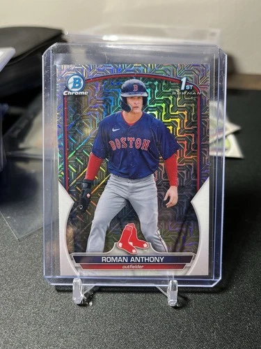2023 Bowman - Chrome Prospects Roman Anthony #BCP-71 Mojo Refractor (RC)