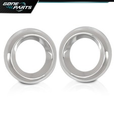 Fog Lamp Bezel Trim Left & Right Fog Light Hole Fit For 2009-2012 Toyota RAV4