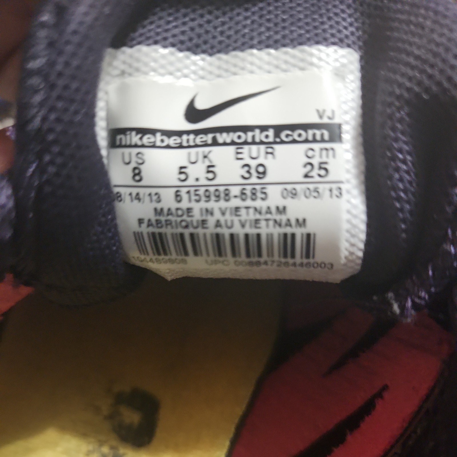 Nike Shoes Womens Rival S Pink 8 Sprint Track & Field Spikes Leather 615998-685 thumbnail 2