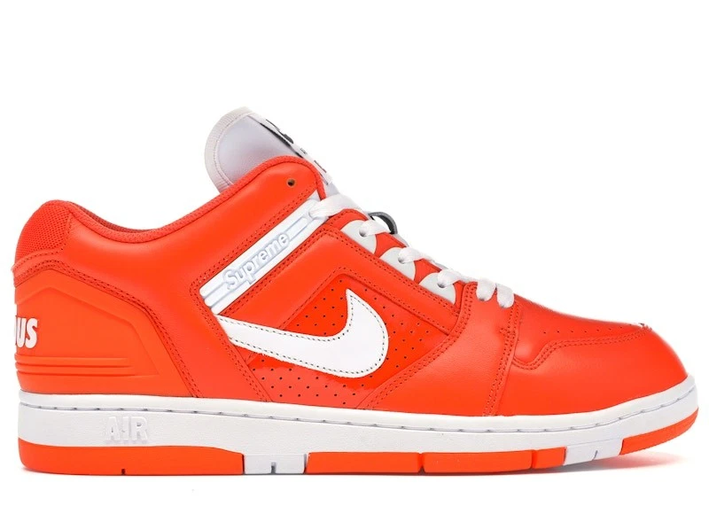 NIKE × Supreme SB AIR FORCE 2 　US13　室内履き Nike Supreme x Air Force 2 Orange for Sale | Authenticity