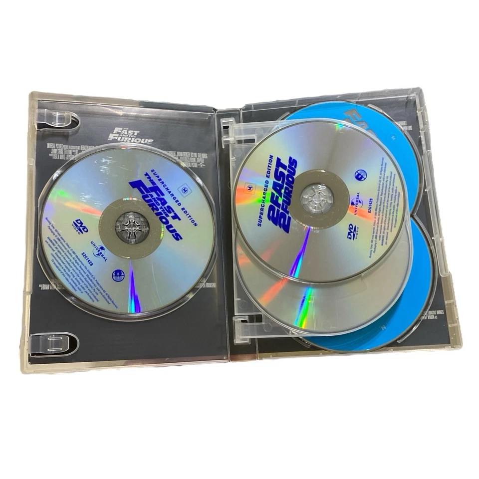 Fast & Furious 7 Movie Collection DVD Set Region 4 Action Universal Complete - Image 4 of 4
