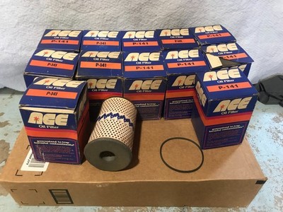 Vintage Ace Oil Filter Chevy V-8, Trucks, Studebaker V-8 1958-1969 P141 $8.99 Ea