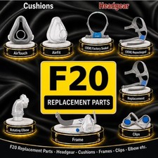 Replacement Parts - Cushion - Headgear - Frame - Elbow - AirFit - AirTouch F20