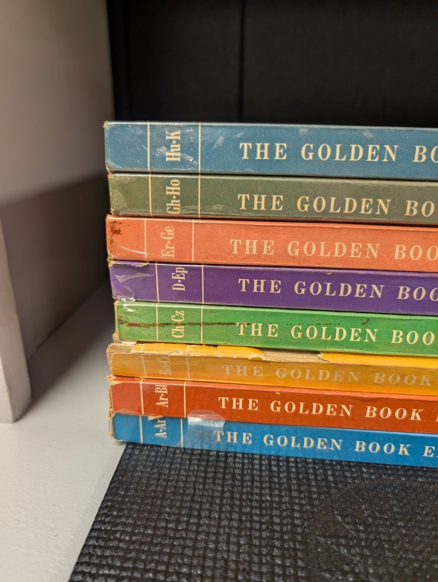 1959/1960 The Golden Book Encyclopedia Set Volumes 1-15 | eBay