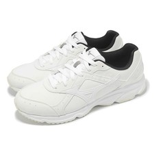 Mizuno School White Black Men Unisex Cross Training Gym Sports Shoes G1GC1809-01