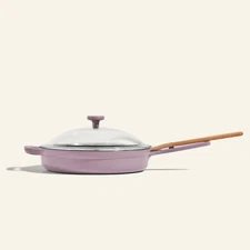 Our Place Cast Iron Always Pan 10-inch 8-in-1 Multifunctional Cookware  LAVENDER